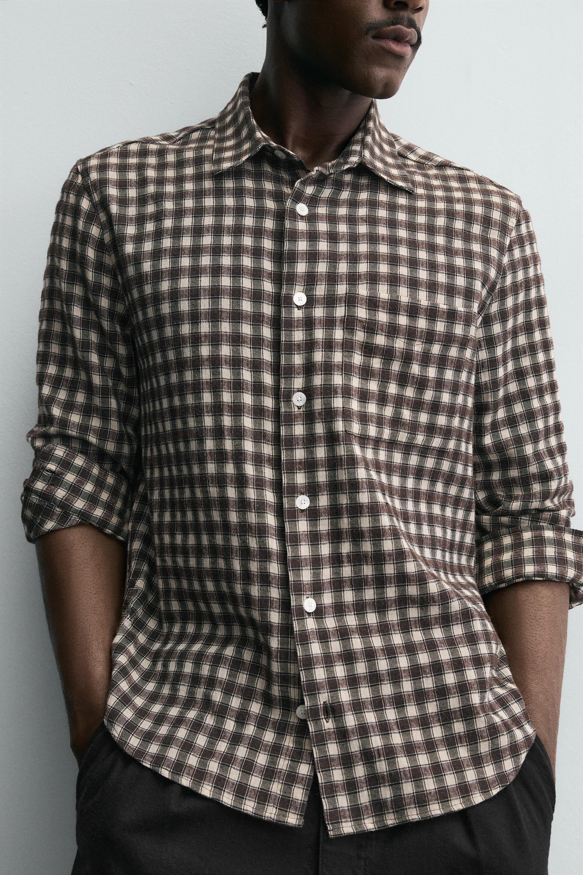 PLAID POCKET SHIRT